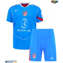 Otroški Nogometni dresi Atletico Madrid Tretji 2025-26 Kratek Rokav (+ Kratke hlače)